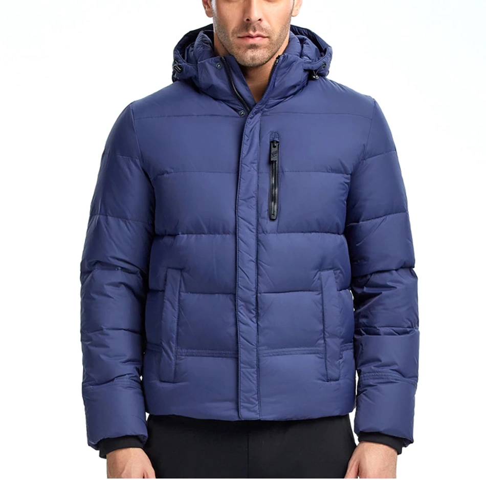 Puffer Jacket Men Duck Down Coat Heated Jacket Winter High Quality Brand Thick Warm Winter Jackets