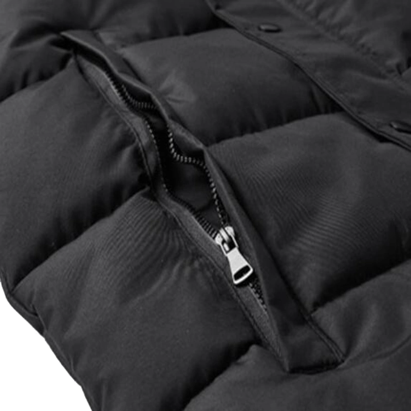 Winter Men Hooded Parka Warm Winter Coat Male Thicken Zipper Mens Down Jackets