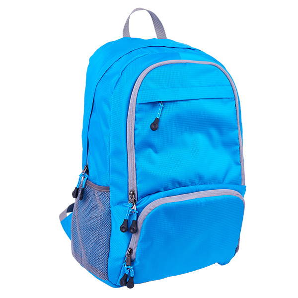 Blue Travel Folding Backpack for Boy and Girl for Men and Woman