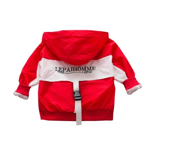 2019 New Summer Children's Leisure Clothes Hooded Breathable Jacket