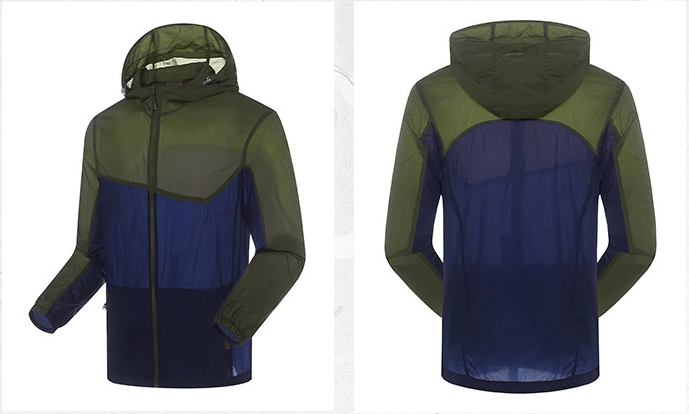 Sample Available Hot Selling Outdoor Hiking Waterproof Windproof Jackets Windbreakers