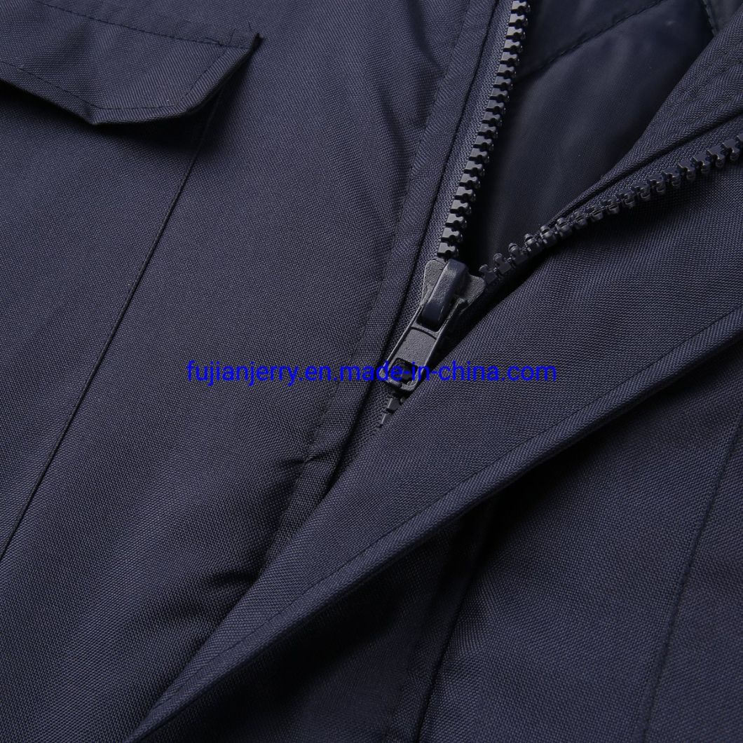 Wholesale Men's Winter Thick Padded Workwear Safety Jacket