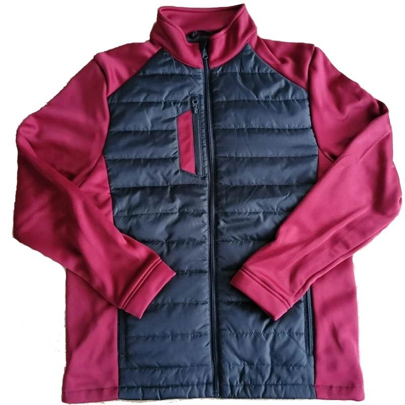 Quilted Jacket Padded Jacket for Winter Use Men′ S Outdoor Wear Midweight Quilted Sport Jacket