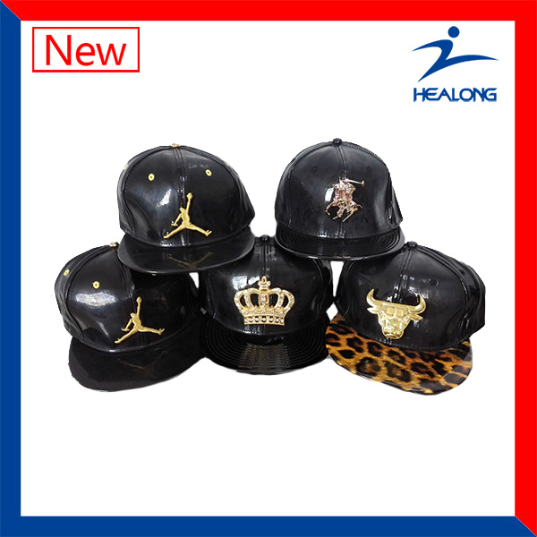 Healong Brand Logo Sports Clothing Gear Embroidery Logo Sublimation Men's Caps