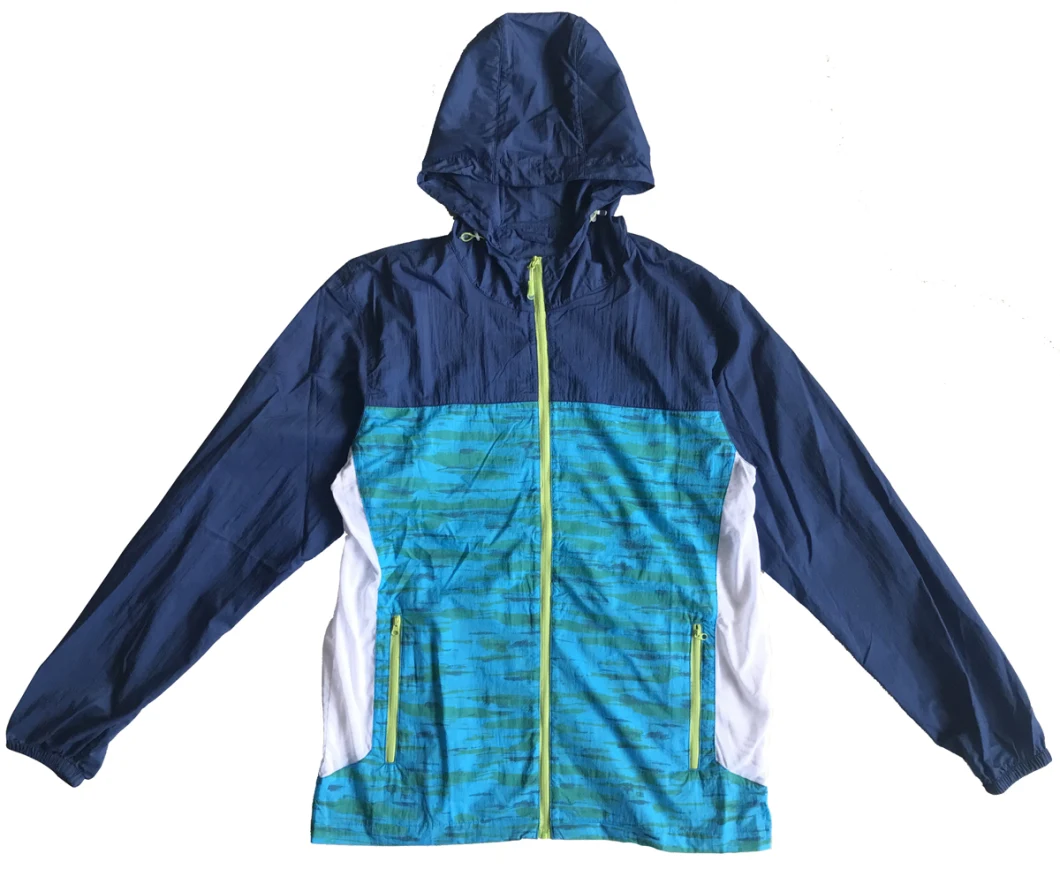 Wholesales Hot Selling Outdoor Men Hiking Waterproof Windproof Jackets Windbreakers