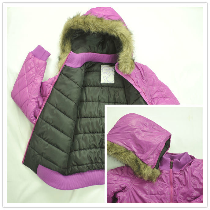 Baby Girl Hooded Warm Jacket