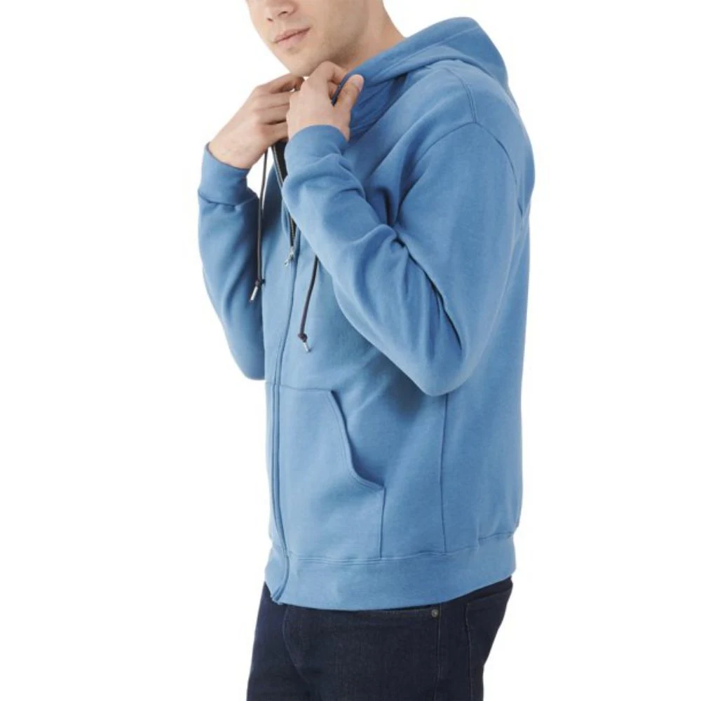 Big Mens Plu Size Eversoft Fleece Full Zip Hoodie Jacket Pullover Sweatshirt