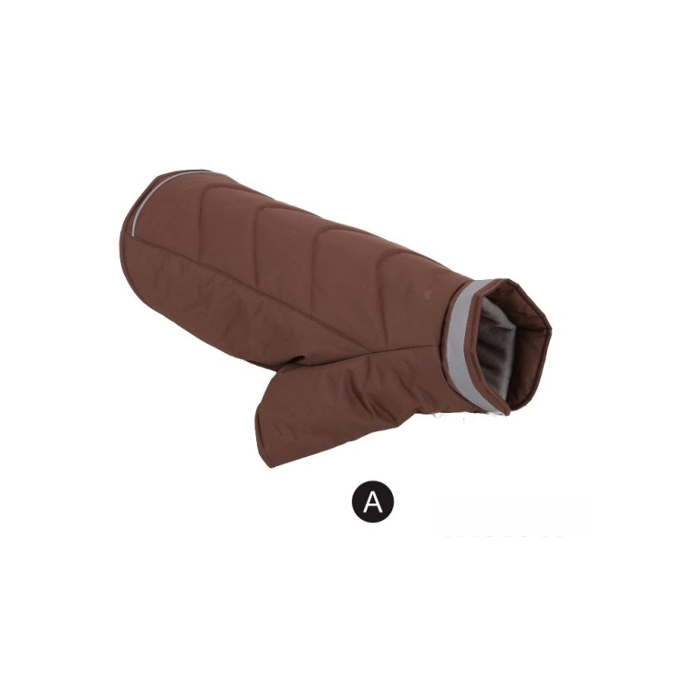 Sell Well New Type Brown Windproof Pet Clothes (YJ95840-A)