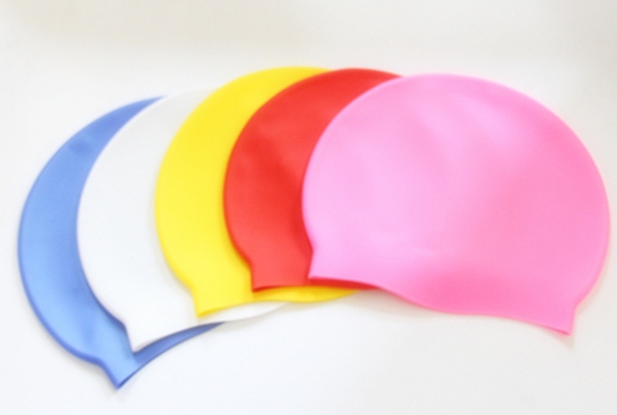 Swim Cap for Men Women Silicone Swimming Hat for Adult