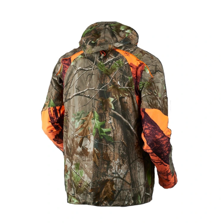 Camo Windproof Jacket for Deer Hunting