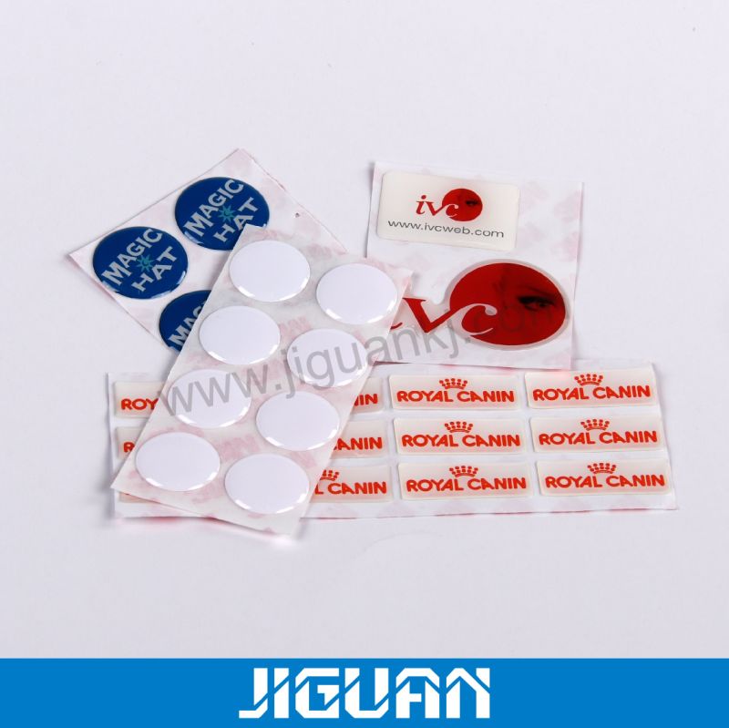 High Quality Serial Number Label with Soft Resin