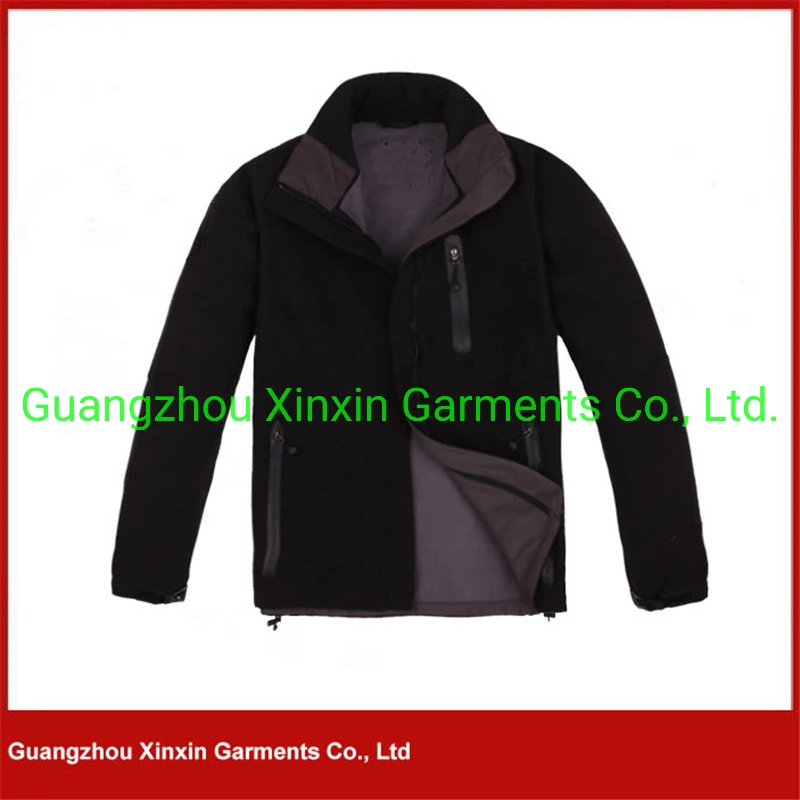 Factory Custom Embroidery Waterproof Softshell Jacket Coat for Women Men (J01)