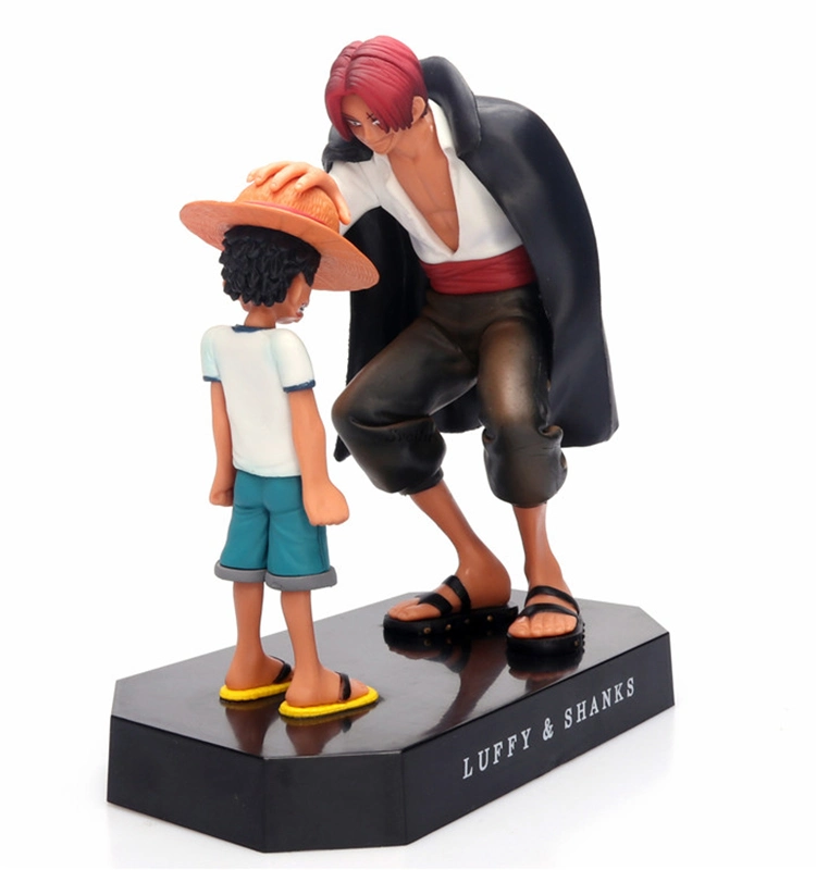 Hot Selling Japanese Anime One Piece Luffy & Shanks Figure Character Toy Japanese Anime Action Figures