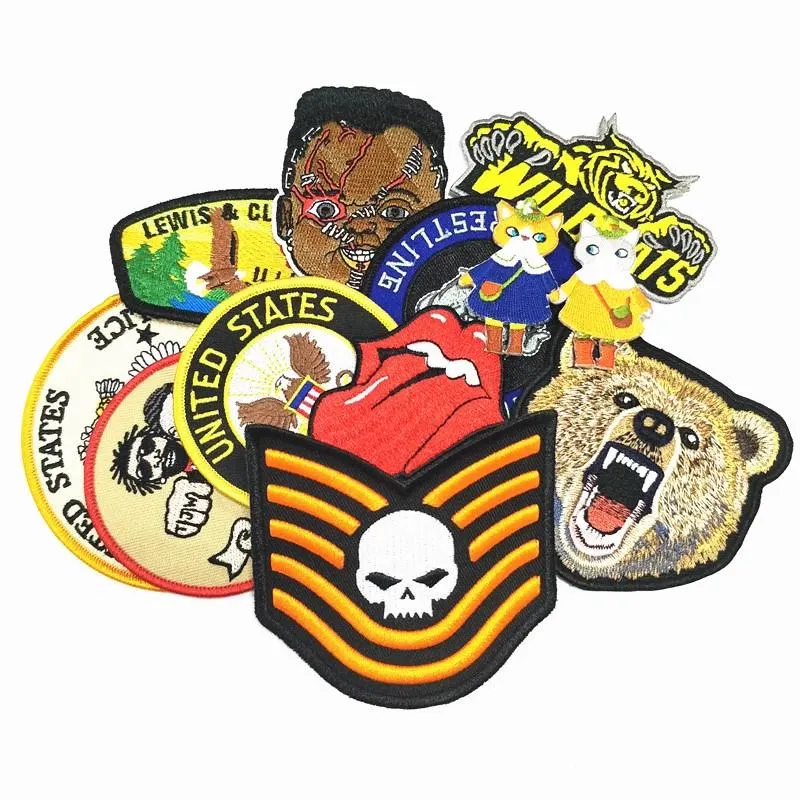 Beize American Flag Punisher Patches Badges Tactical Military Custom USA Flag Embroidery Patch