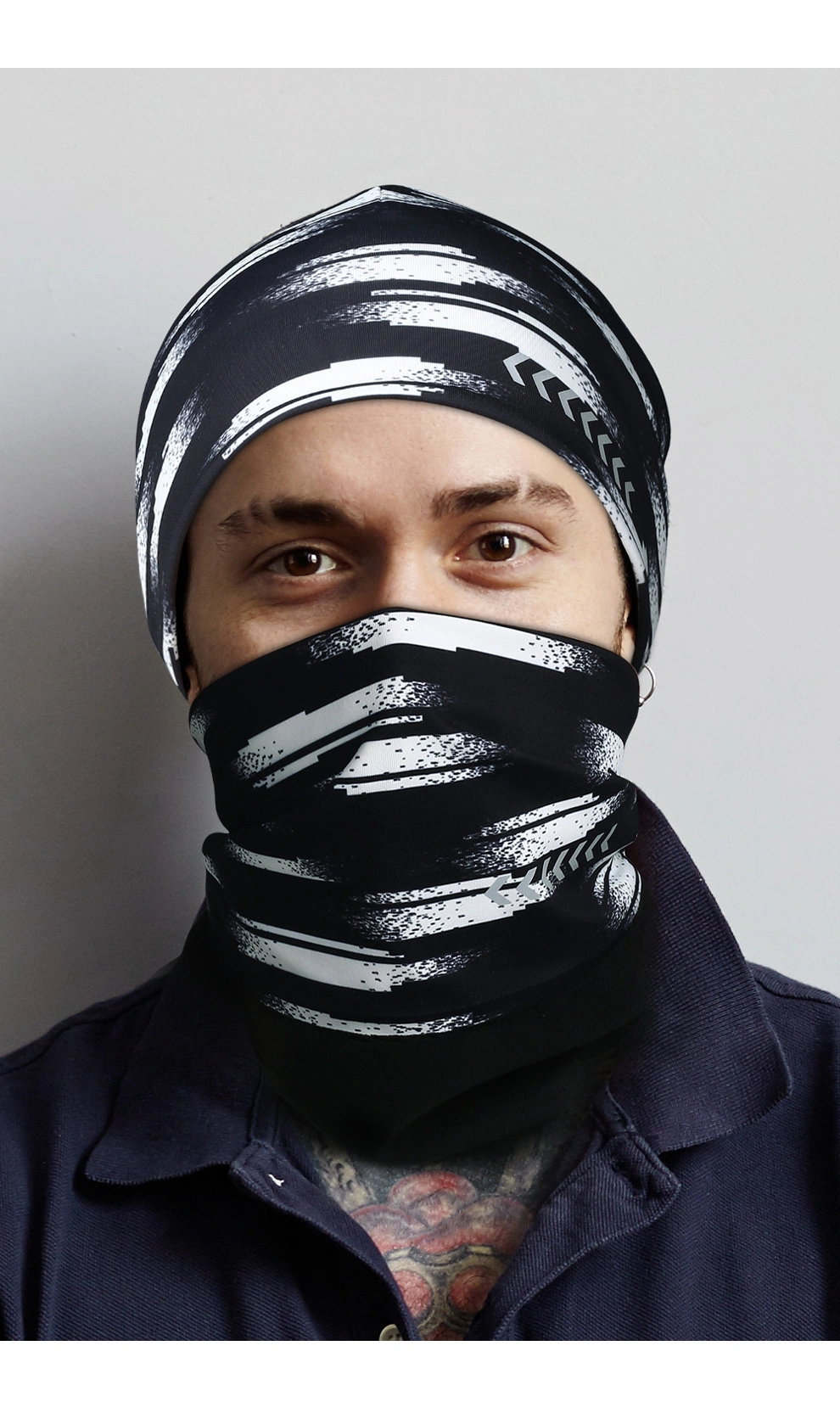 Warm Winter Riding Mask /Outdoor Sports Running Windproof and Reflective Collar/Multifunctional Tubular Tube Bandana Collar