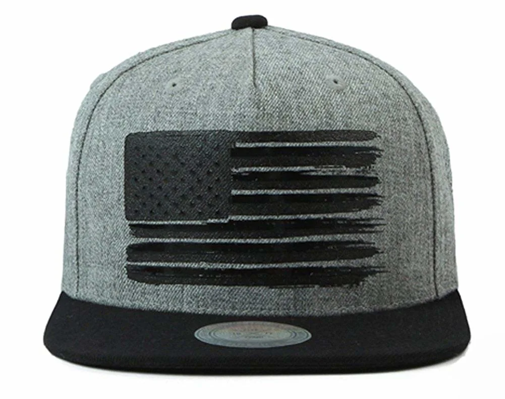 Adjustable American Flag Pattern Snapback Baseball Hat Hip Hop Cap