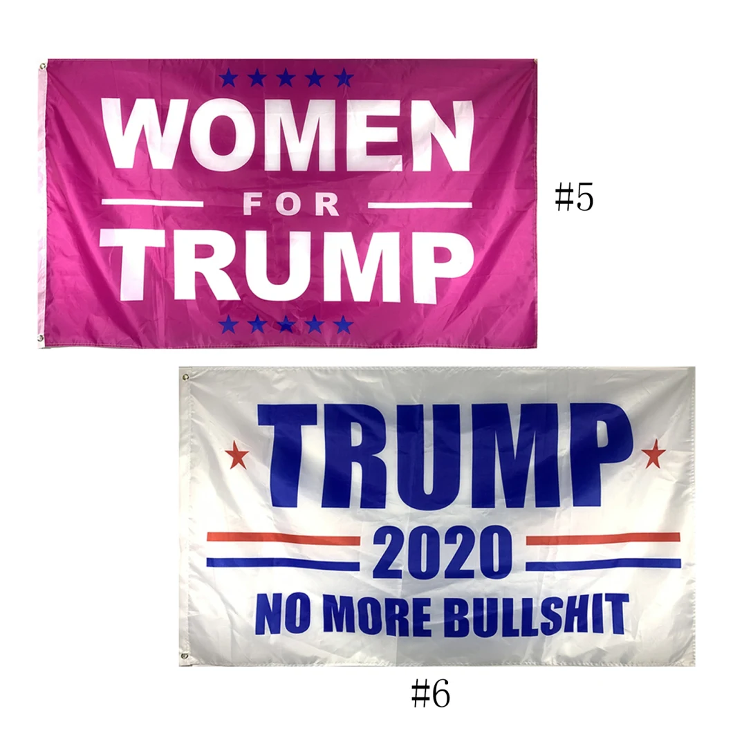 Flag Manufactorypolyester American President Flag Silk Printing 2020 Women for USA President Flag 3X5FT