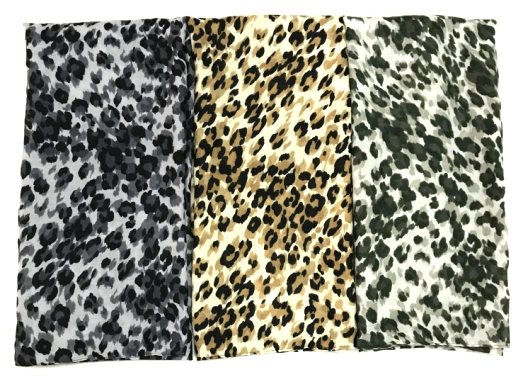 Women Large Leopard Animal Print Headband Scarf Bandana
