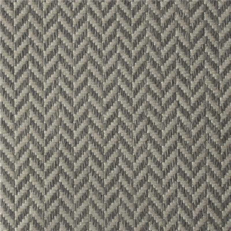 Hotel Sofa Material Classic Herringbone Pattern Upholstery Couch Zafu Fabric