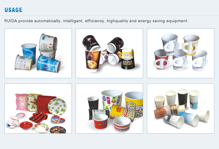 Made in China Machine for Making Double Wall Paper Cups/ Double Sleeve Paper Cup Machine