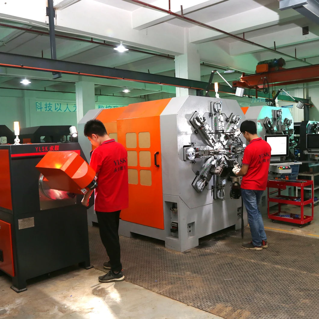 0.2-2.5 mm Wire Diameter High Productive CNC Spring Forming Machine