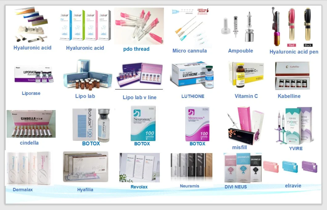 Wholesale OEM Derm Filelr Lip Filler Hyaluronic Acid for Injections Enhancer