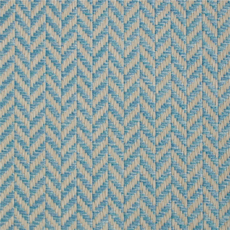 Home Sofa Material Classic Herringbone Pattern Upholstery Couch Zafu Fabric