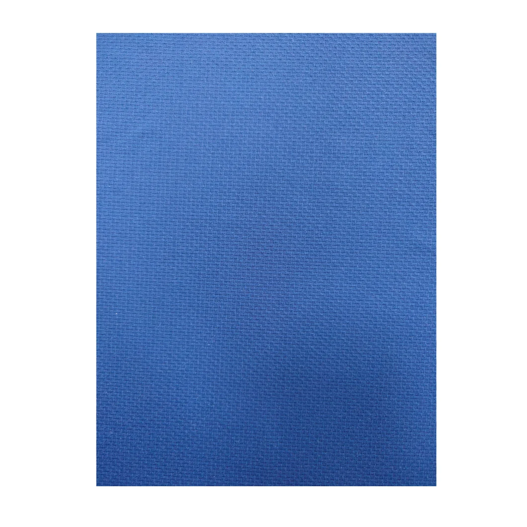 Wuhan Textile Quick Drying Jacquard Mesh 88% Polyester 12%Spandex Knitting Fabric Fabric