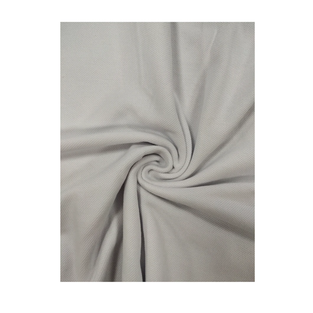 Manufacture 60%Cotton 40%Polyester Single Pique Quick Drying Knitted Fabric for Shirt/Polo