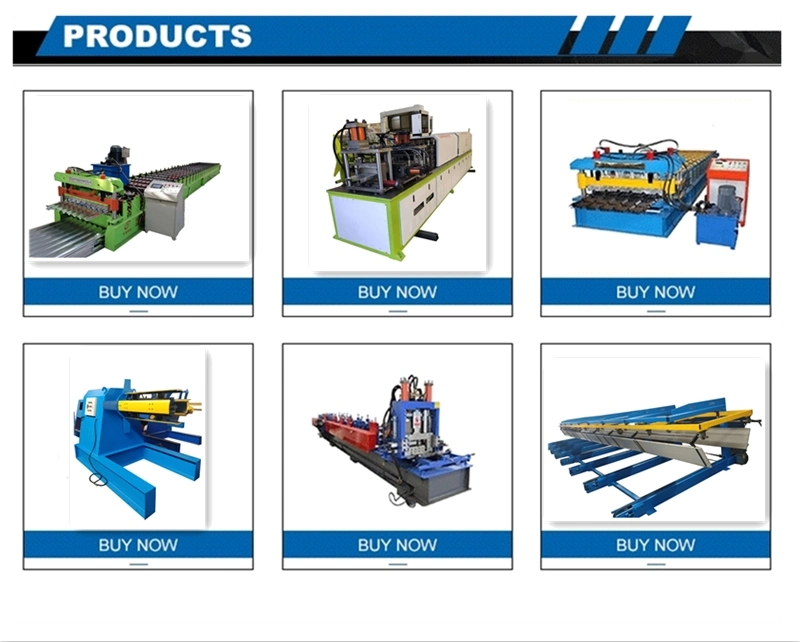 Hydraulic Double Layer Roof Panel Cold Roll Forming Machine