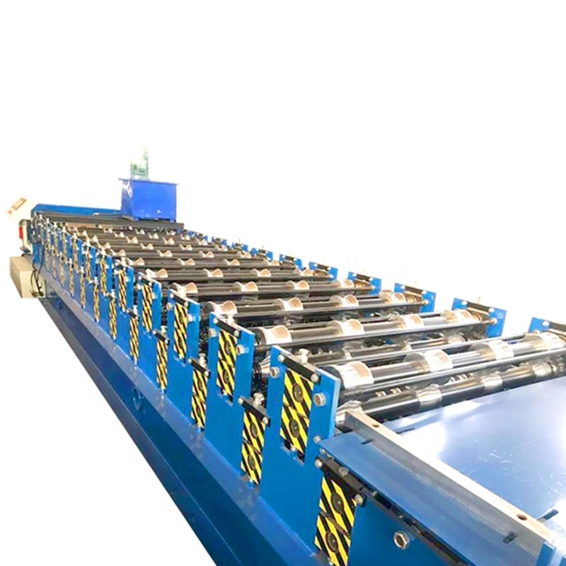 Double Layer Trapezoidal Roofing Tile Glazed Tile Roll Forming Machine