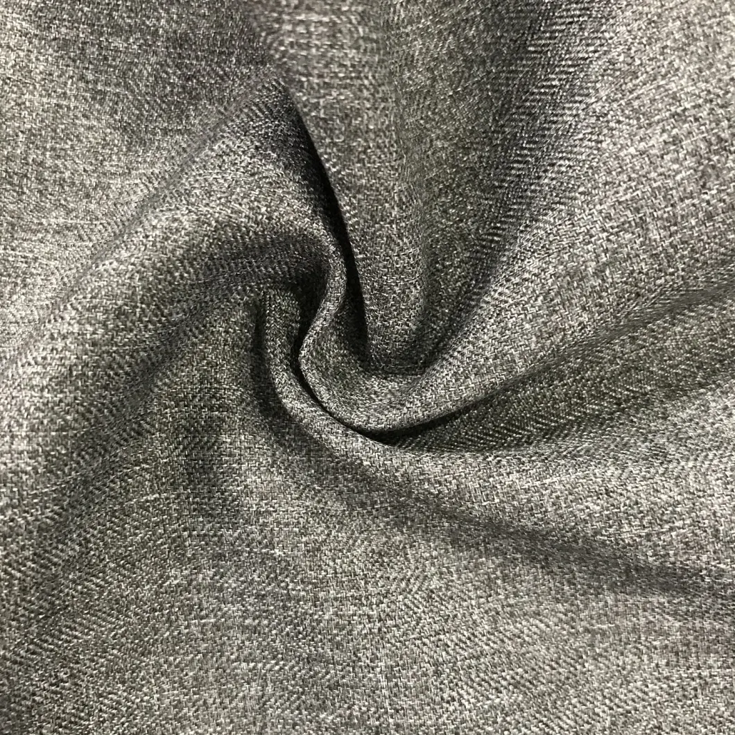 Cation Herringbone Polyester Fabric with W/R TPU 5000/3000 for Textile