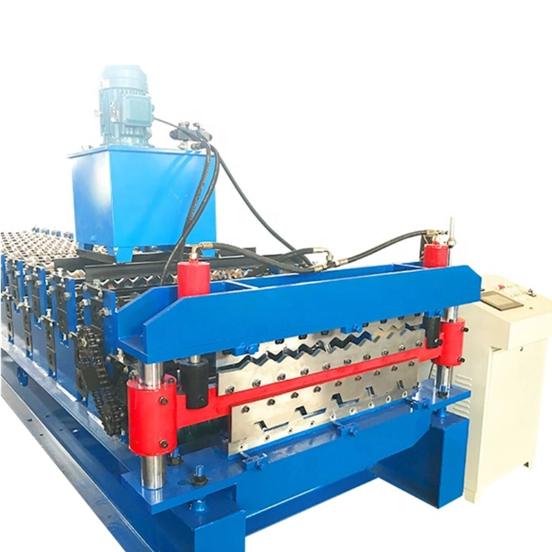 Steel Roof Panel Double Deck Layer Roll Forming Machine