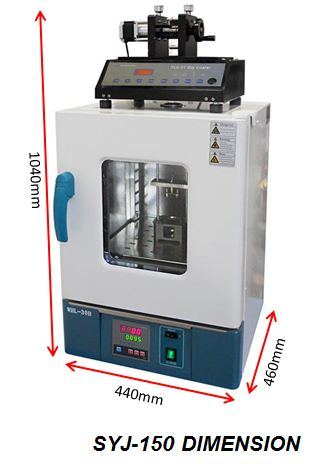 Touch Screen Programmable (1-200 mm/min) DIP Coater with Drying Oven up to 100 C