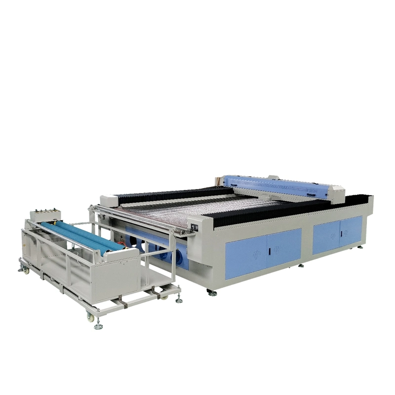 Erj1630A Auto Feed Laser Cutting Machine for Cloth Felt Garment Industry Plush Toys Textile Roll