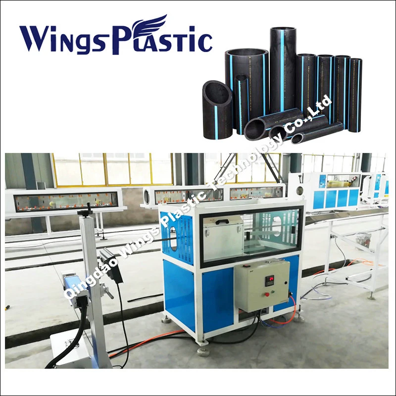Plastic Single-Layer Multi-Layer Drainage/Sewage/Water Gas Supply Cable Protect PE LDPE HDPE Pipe Extrusion Machine with Single Screw Plastic Extruder
