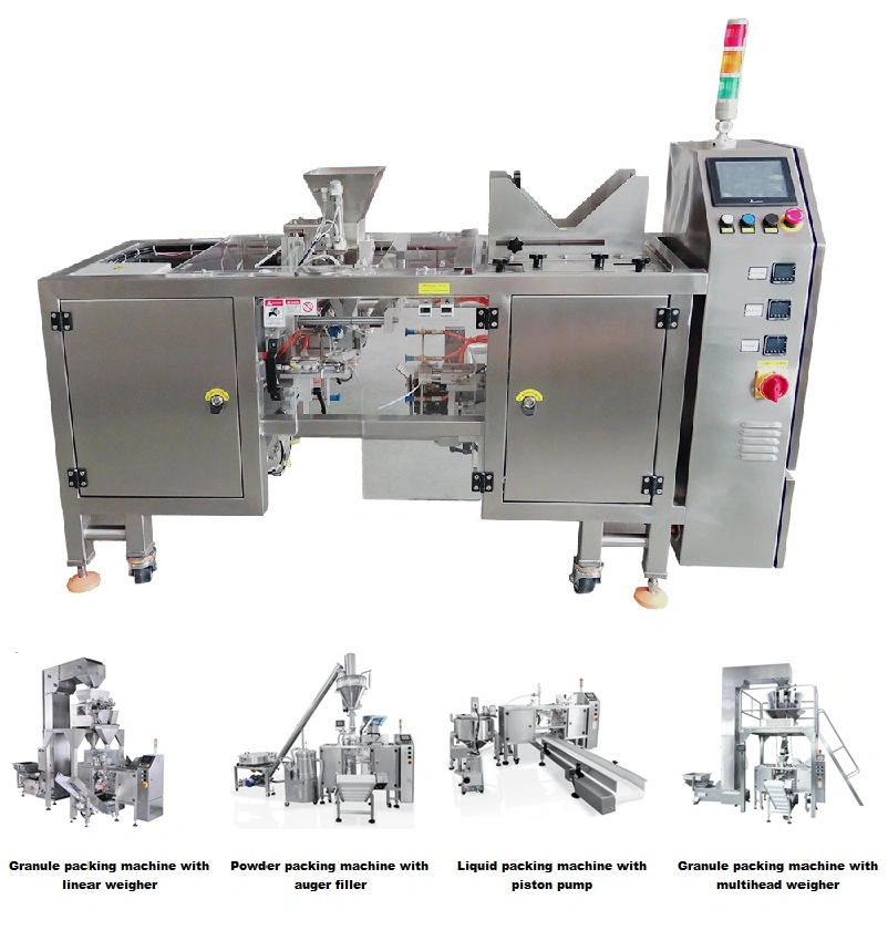Pre Made Bag Automatic Filling Packing Machine for Salad Dressing Liquid Doy Pack