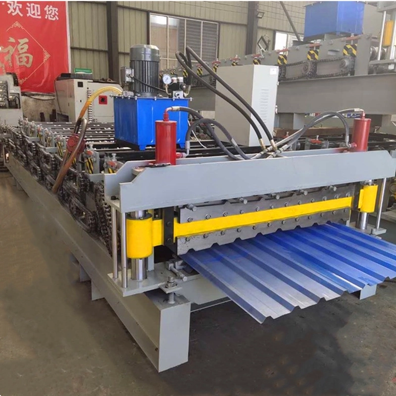 Hydraulic Double Layer Roof Panel Cold Roll Forming Machine