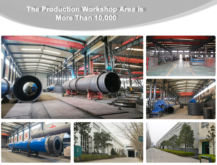 Three Reture Cylinder Rotary Dryer for Drying Sand