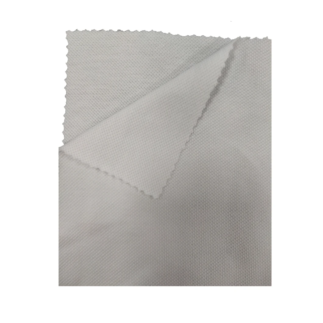 Manufacture 60%Cotton 40%Polyester Single Pique Quick Drying Knitted Fabric for Shirt/Polo