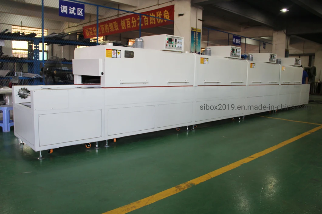 Meet All Industry Needs Screen Printing Drying Line Machine