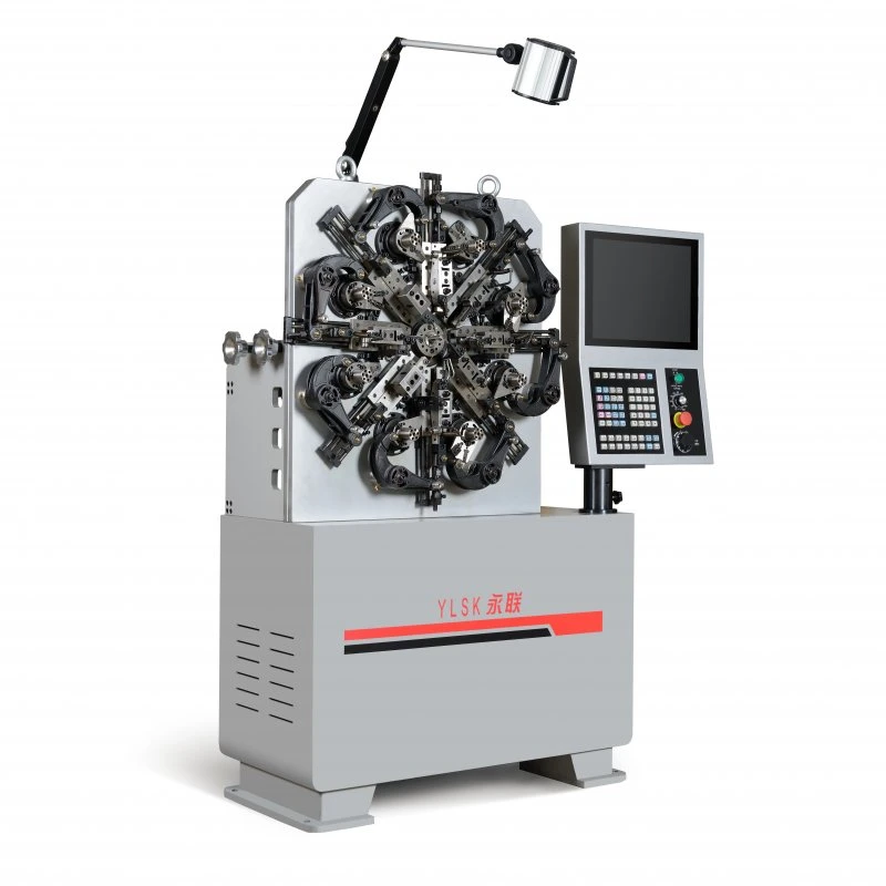 CNC High Productive Universal Spring Forming Machine 0.2-2.5 mm Wire Diameter