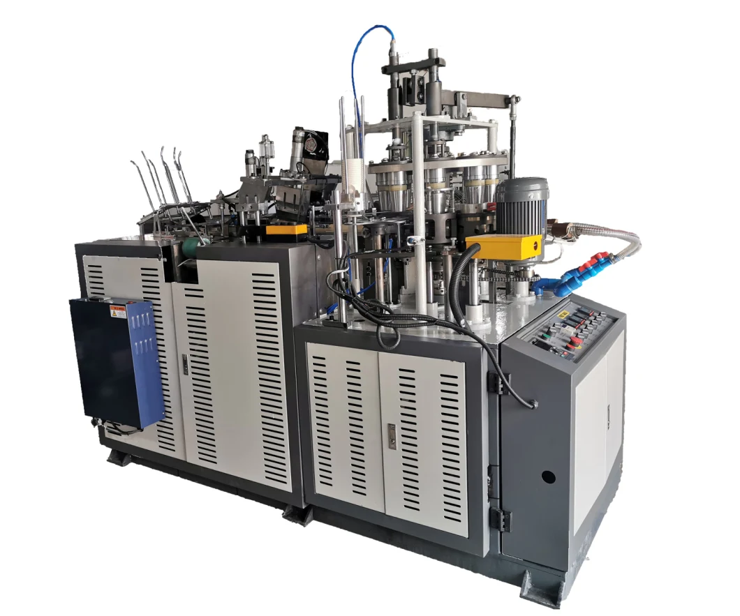 Professional High Speed and Intelligent Paper Cup Machine Paper Cup Forming Machine with Online Handle Applicator