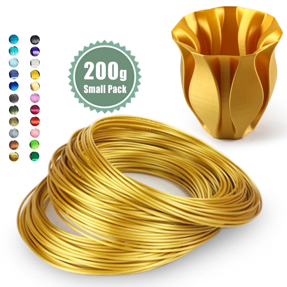 Silk PLA Filament Modified Wire 3D Printer 1.75mm 1kg/Roll PLA Filament