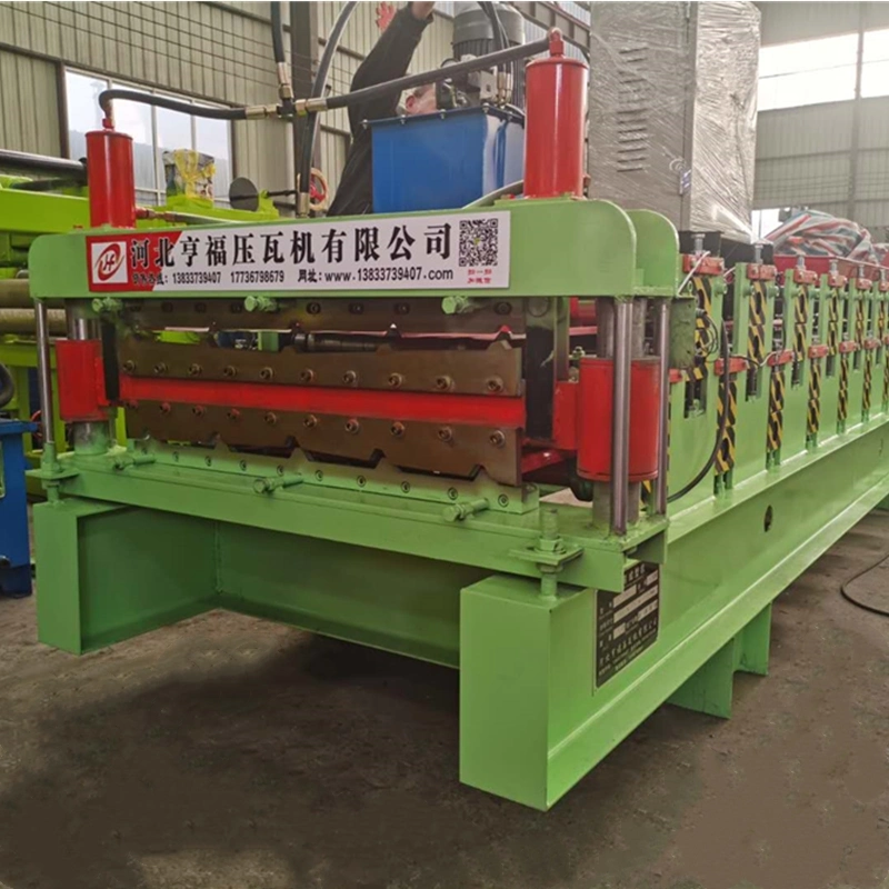 Double Layer Metal Roof Panel Cold Roll Forming Machine