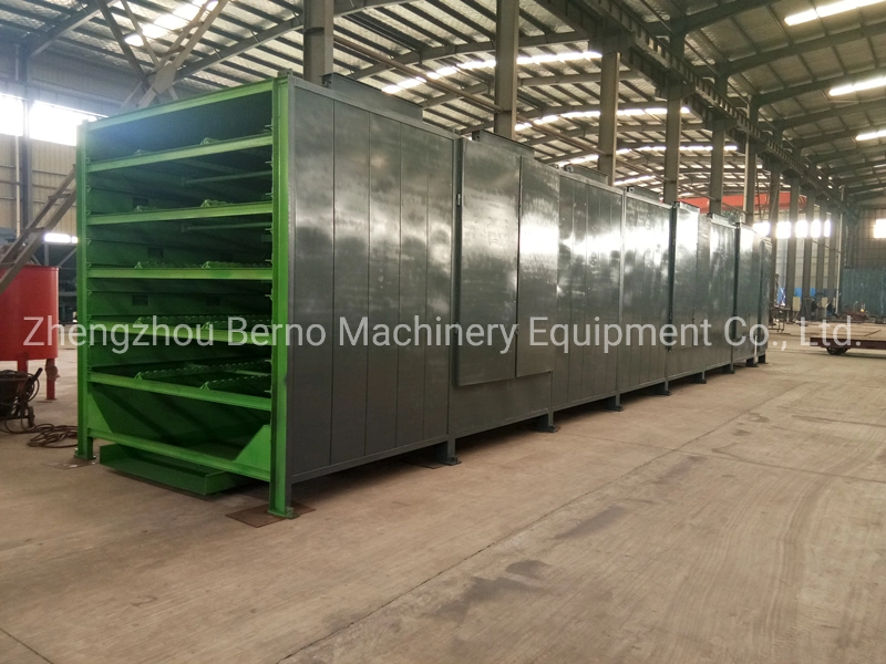 Belt Conveyor Dryer 3 Layers Mesh Belt Briquette Dryer