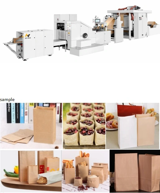 Multi-Layer Kraft Paper Bag Machine with Printing