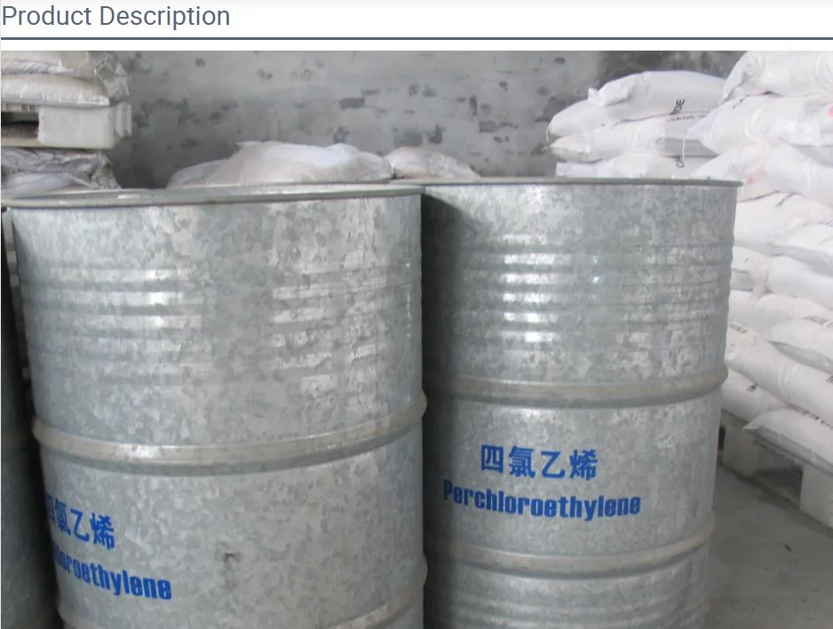 Industrial Grade Dry Cleaning Cleaning Agent Perchloroethylene