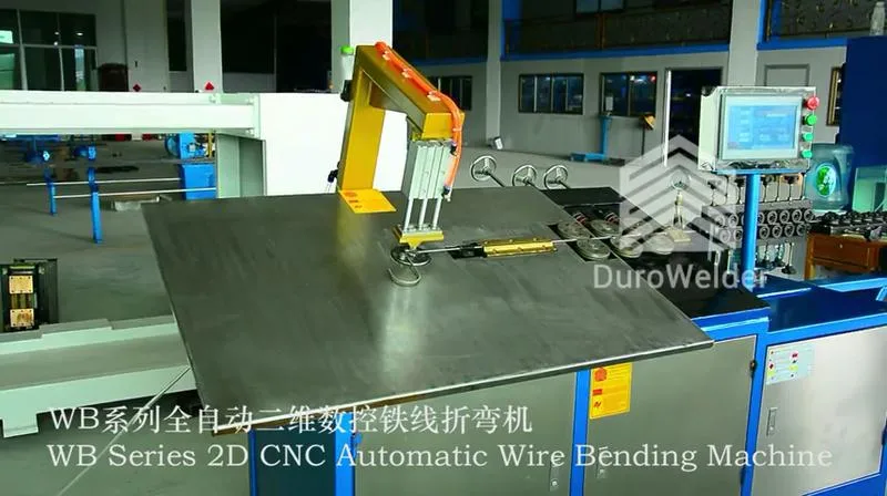 Automatic Wire Forming Machines for Making 2D Wire Forms