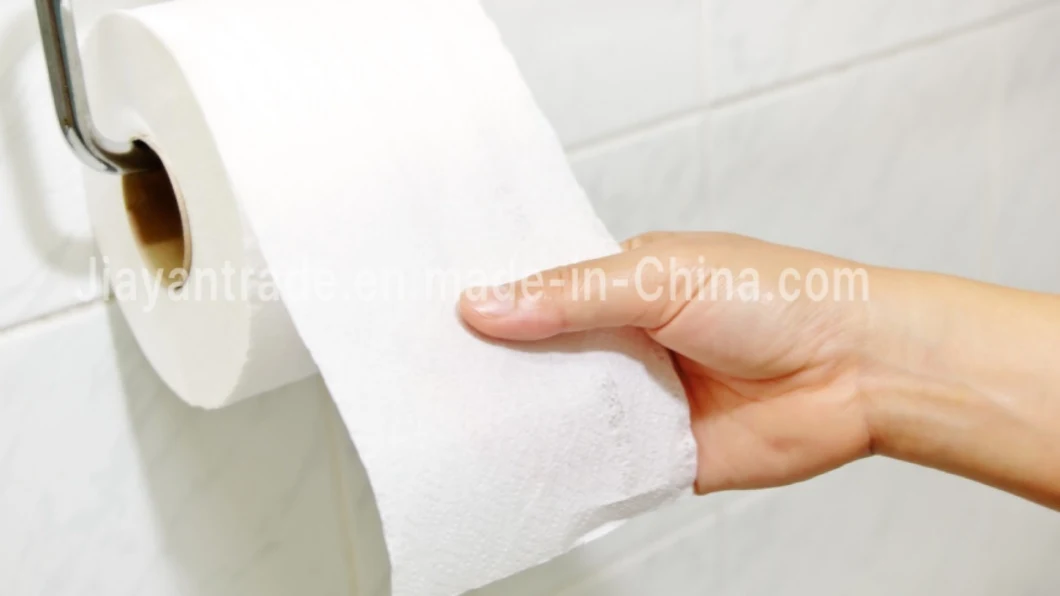Double Layer Virgin Wood Pulp Material Premium Bathroom Paper Roll Ultra Soft Toilet Paper